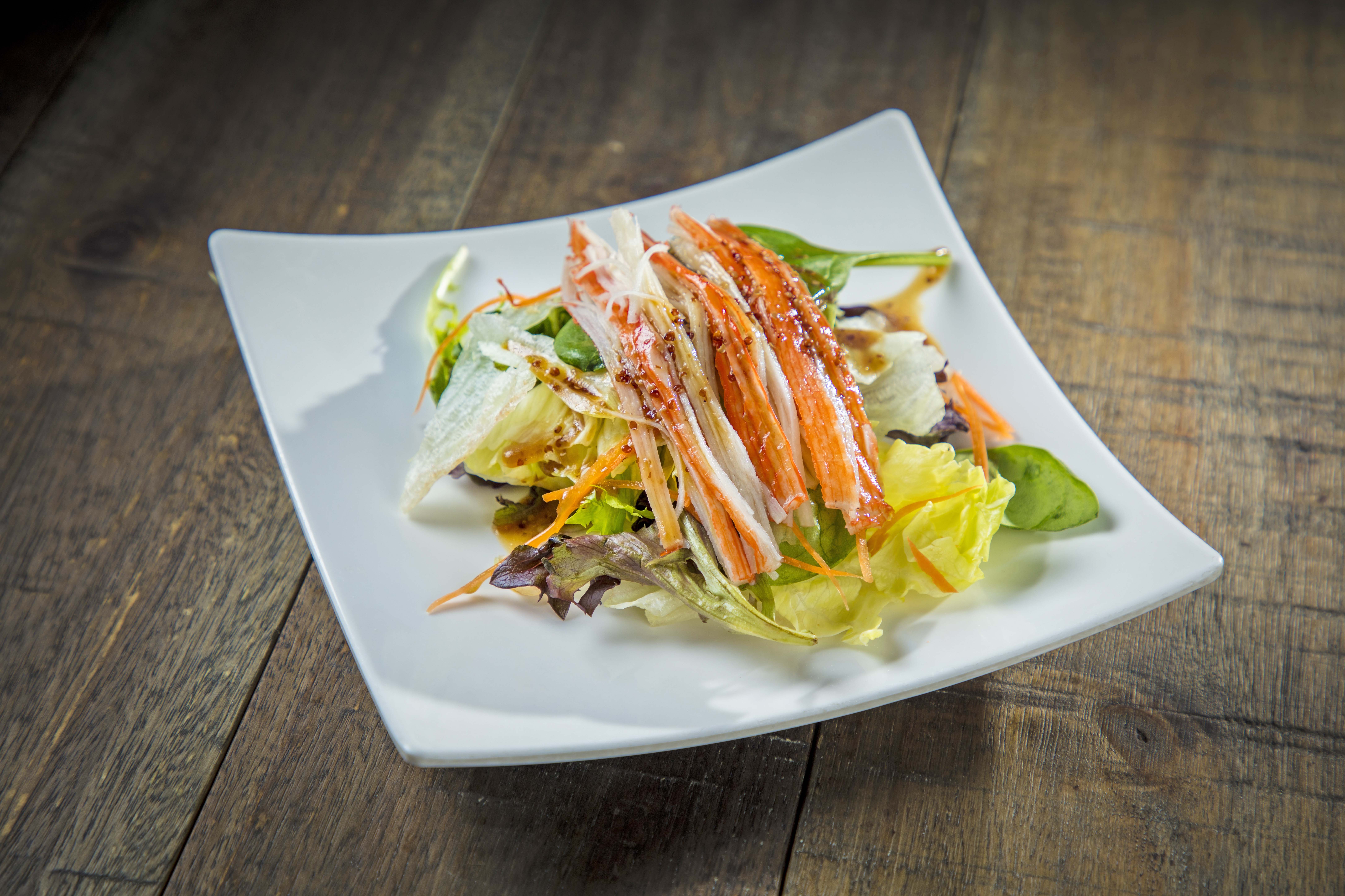 Order S9 Crab Salad food online from Ginza Sushi store, Torrance on bringmethat.com