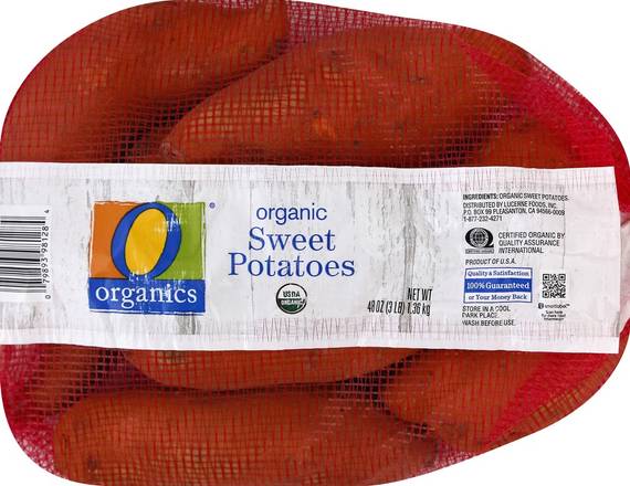 Order O Organics · Sweet Potatoes (3 lbs) food online from Albertsons store, Helena on bringmethat.com