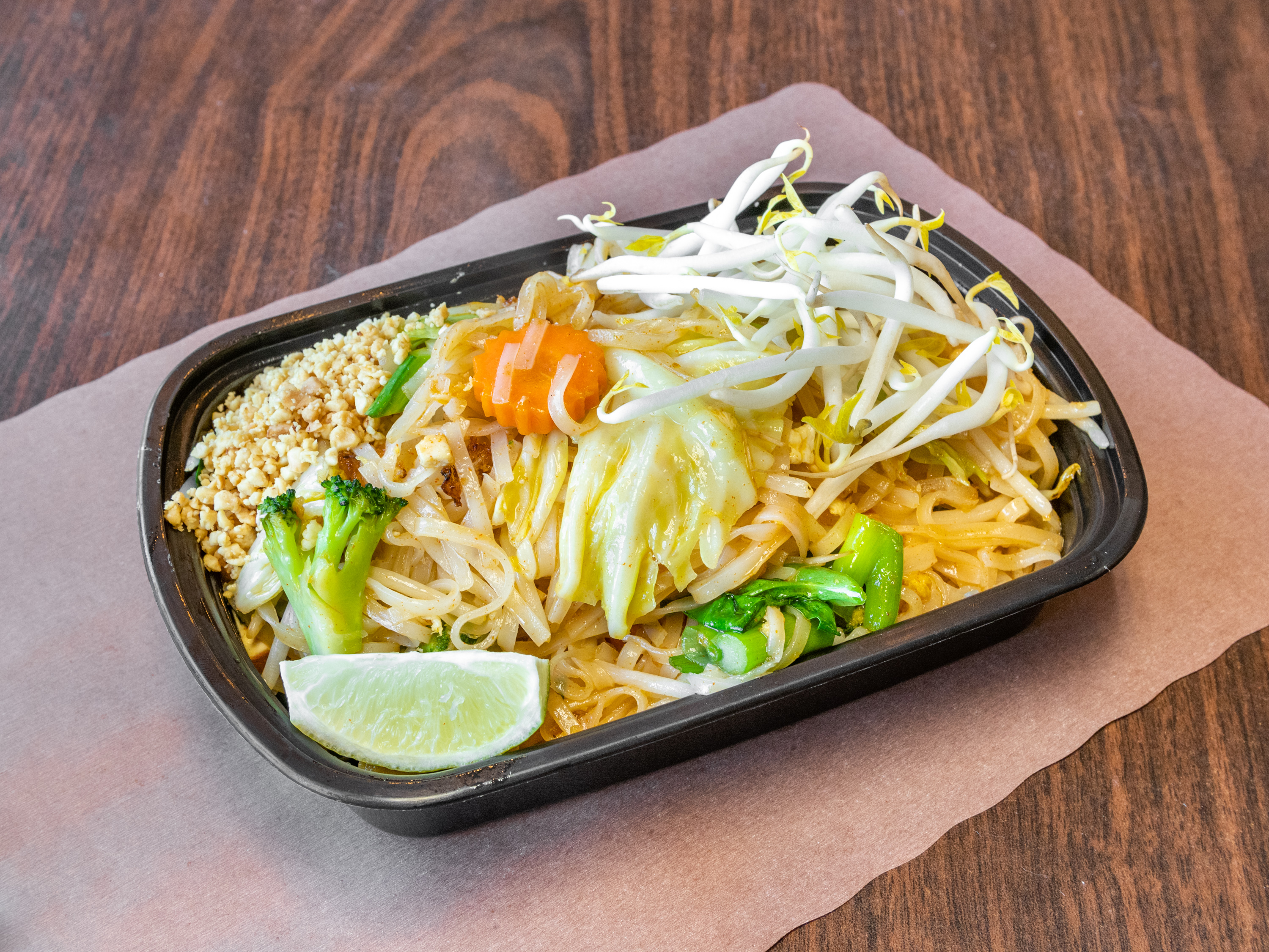 Order Vegetarian Pad Thai with Tofu and Egg food online from Proud Thai Cookery store, Berkeley Heights on bringmethat.com