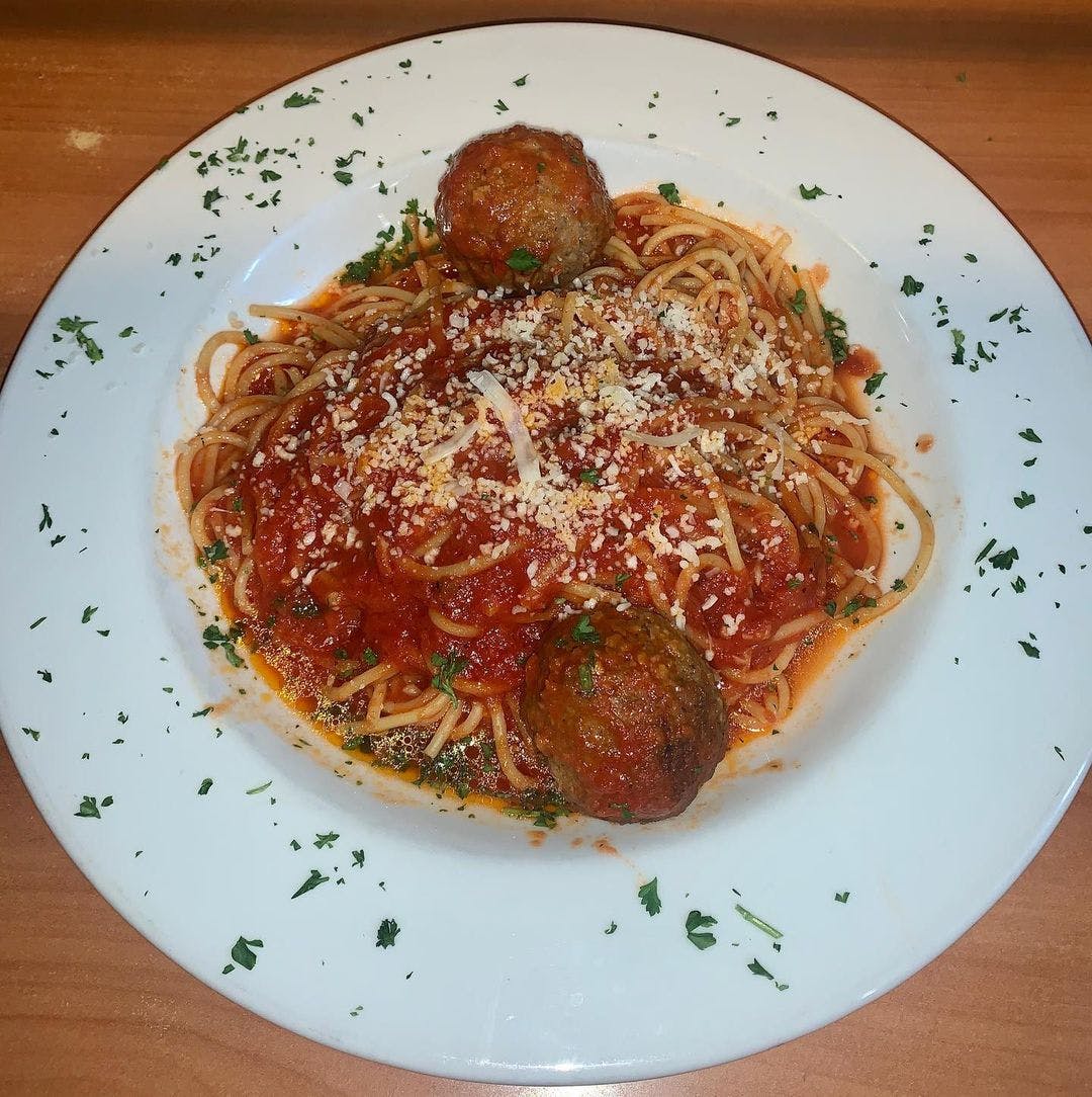 Order Spaghetti with Meatballs - Pasta food online from Natalino Italian Restaurant store, Phoenix on bringmethat.com