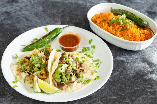 Order Tacos A La Carte food online from Mesquite Fresh Street Mex store, Tempe on bringmethat.com