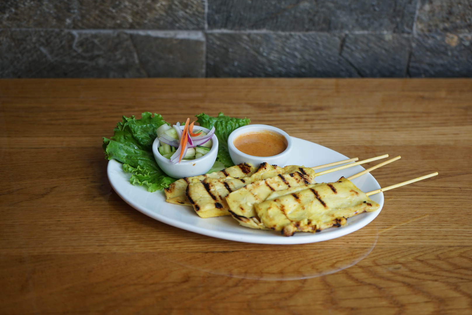 Order Chicken Satay food online from Lers Ros store, San Francisco on bringmethat.com
