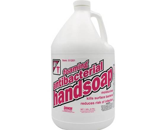 Order Anti-Bacterial Foaming Hand Cleanser (1 gal) food online from Temple Beauty Supply store, South Gate on bringmethat.com