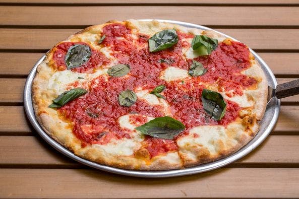 Order Gluten Free Pizza Margherita - Medium food online from Urban CoalHouse Pizza + Bar store, Brick Township on bringmethat.com