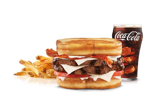 Order Double Frisco Combo  food online from Hardee'S store, Tullahoma on bringmethat.com