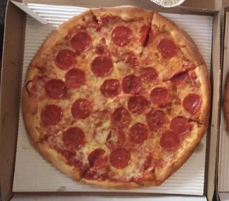 Order Hand Tossed Pepperoni Pizza food online from Galaxy Pizza store, Philadelphia on bringmethat.com