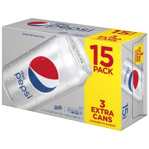 Order Pepsi Diet 15Pk 12oz Can food online from 7-Eleven - Azalea Garden Rd store, Norfolk on bringmethat.com