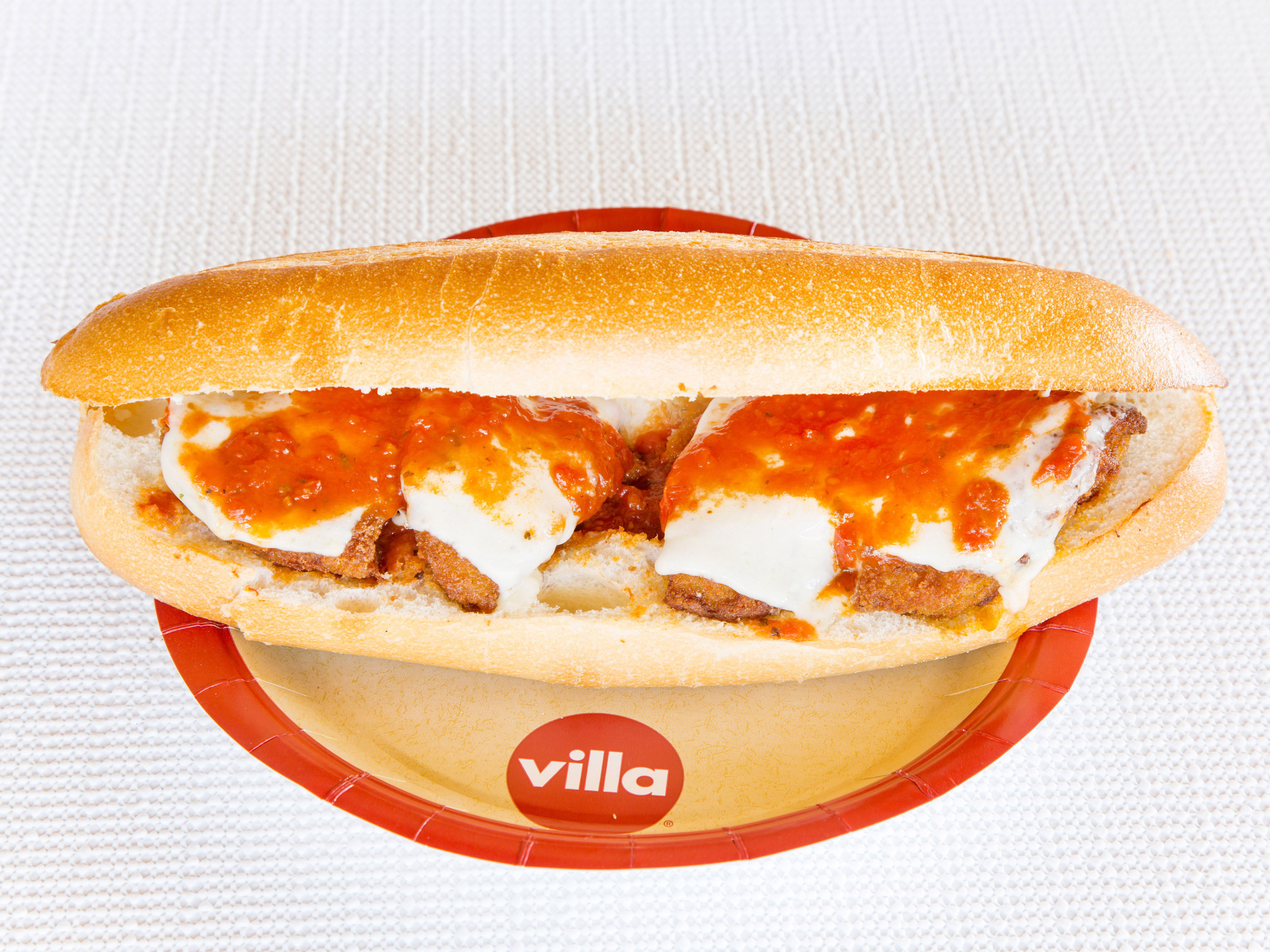 Order Chicken Parm Sub food online from Villa Pizza store, South Plainfield on bringmethat.com