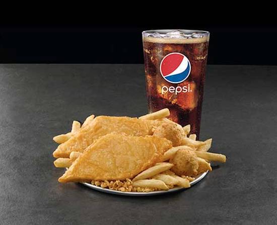 Order Two Fish Combo food online from Long John Silver's store, Abilene on bringmethat.com