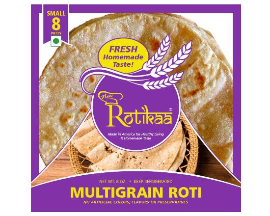 Order Small Multigrain Roti (PURPLE BAG) (8pcs)  food online from New Rotikaa Foods store, Iselin on bringmethat.com