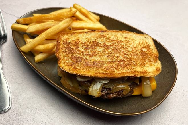 Order Patty Melt food online from Black Angus Steakhouse store, Brentwood on bringmethat.com