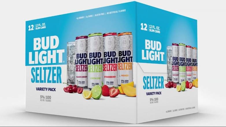 Order Bud Light Hard Seltzer Variety Pack - 12 Pack food online from Red Roof Market store, Lafollette on bringmethat.com