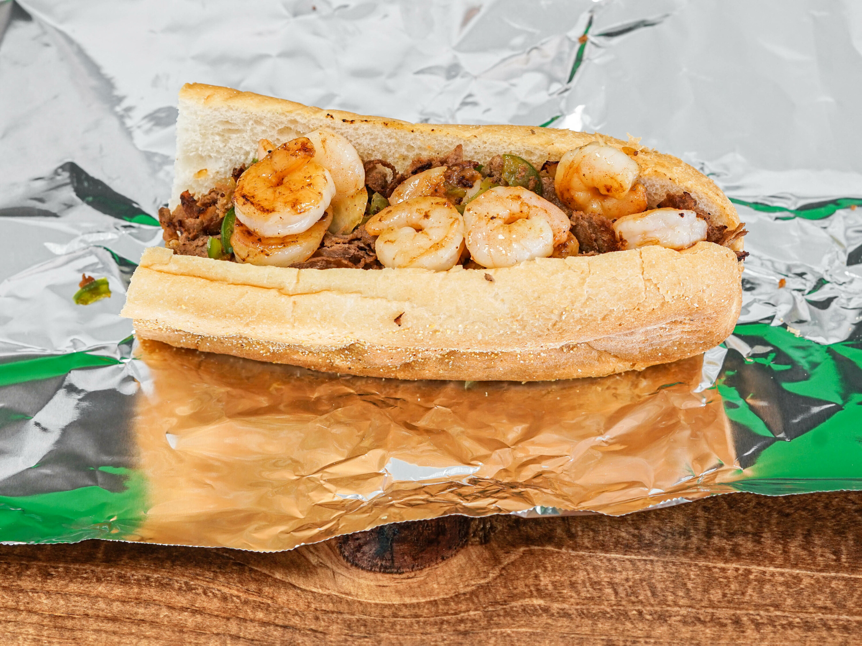 Order Shrimp and Steak cheese steak food online from Rapid Sandwiches & More store, Harrisburg on bringmethat.com