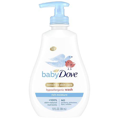 Order Baby Dove Tip to Toe Baby Wash, Rich Moisture Rich Moisture - 13.0 fl oz food online from Walgreens store, Sharon on bringmethat.com