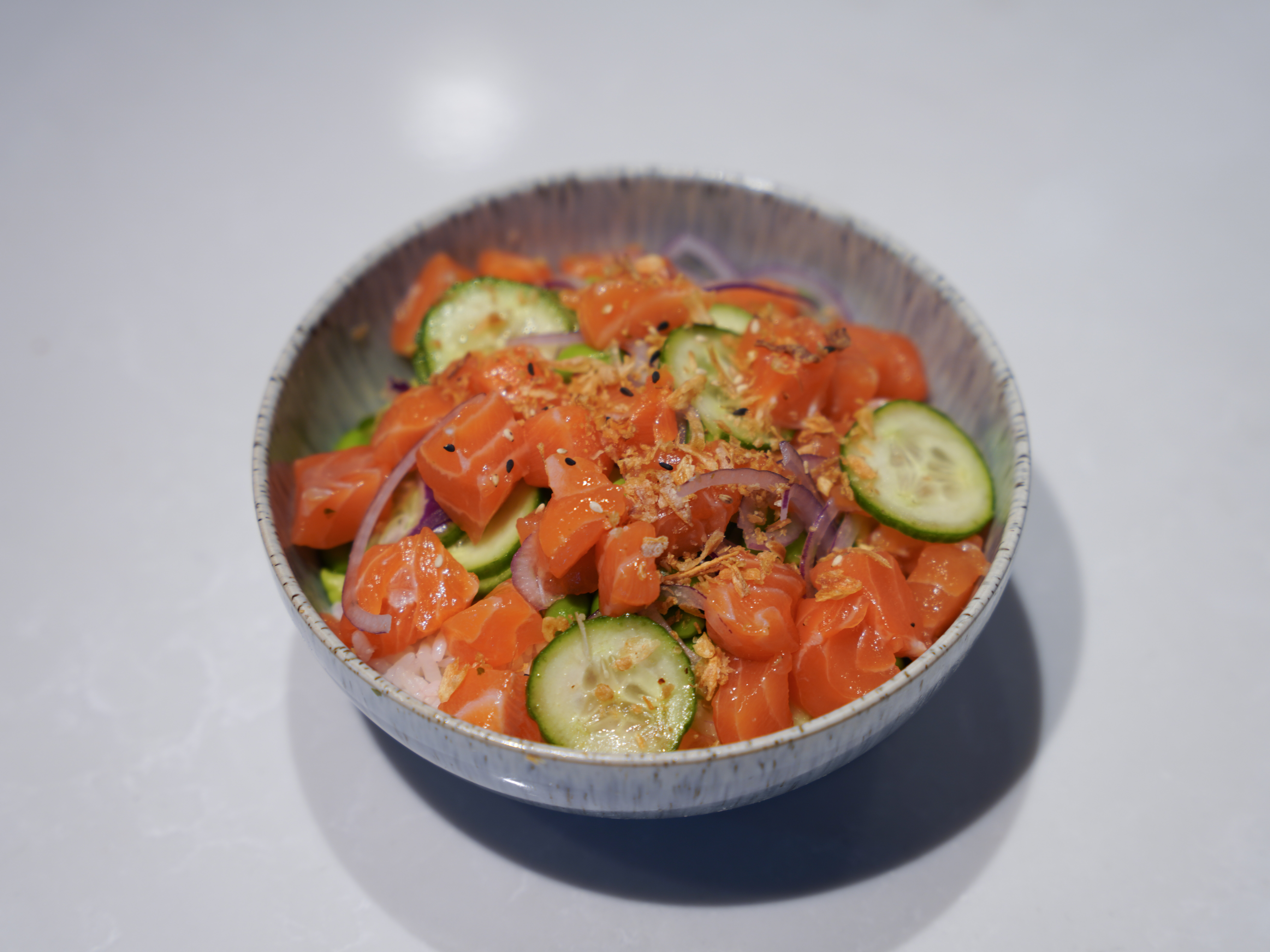 Order Salmon Lover food online from Poke Green store, New York on bringmethat.com