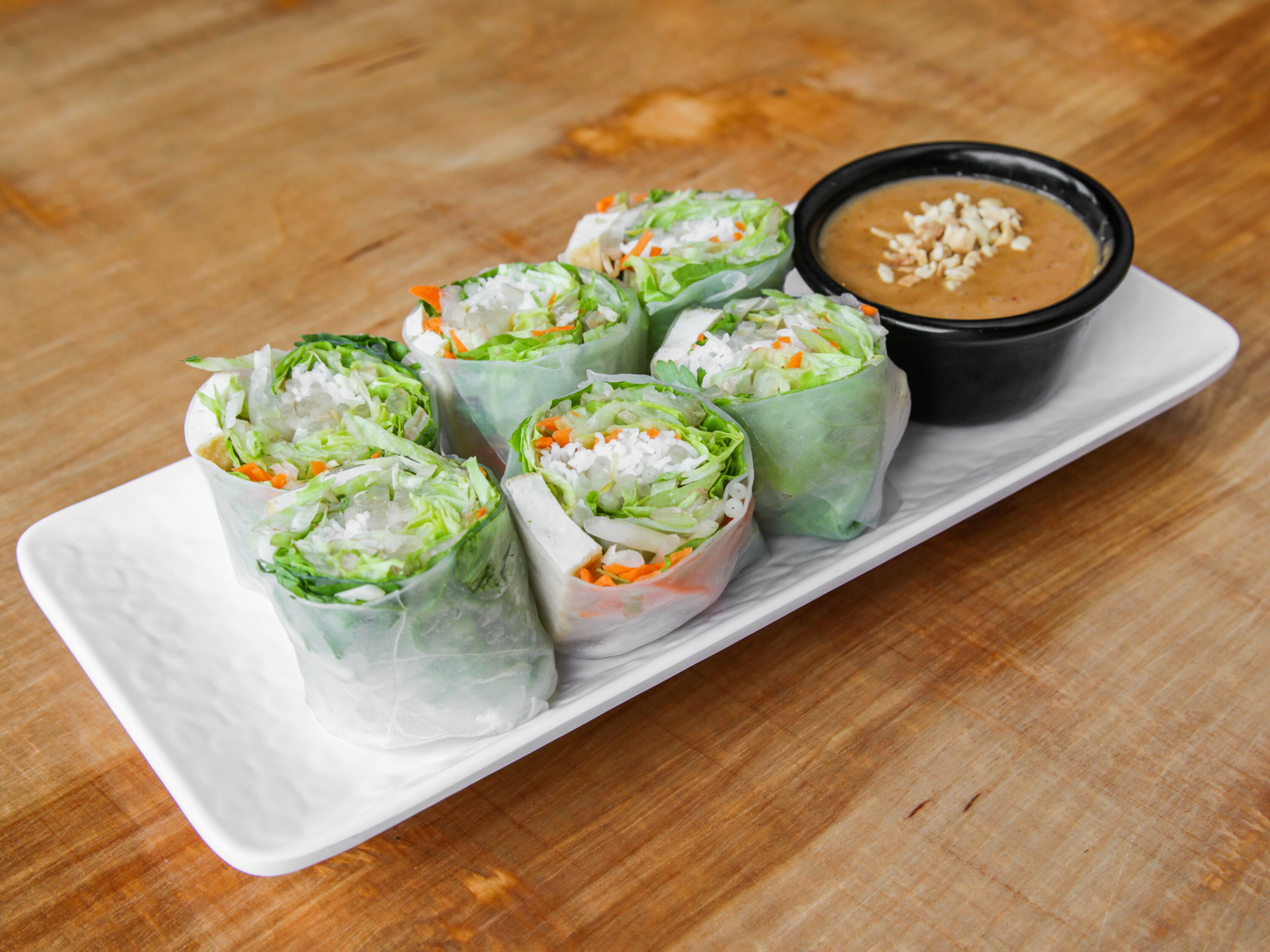 Order Salad Roll with Tofu food online from Thai Sky Kitchen store, Portland on bringmethat.com