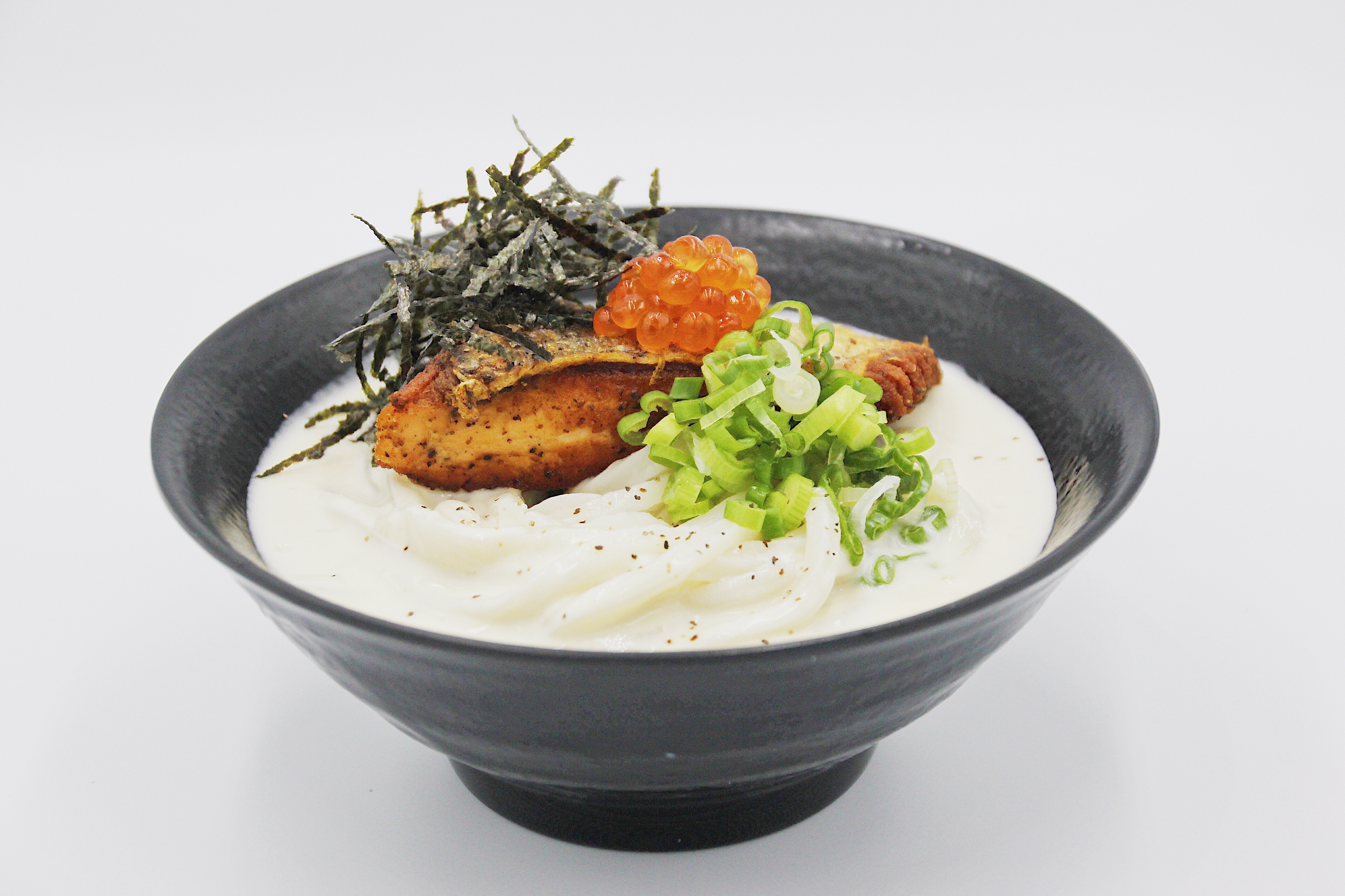 Order Salmon Cream Udon food online from U:Don store, Seattle on bringmethat.com