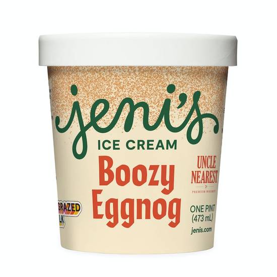 Order Boozy Eggnog Pint food online from Jeni Splendid Ice Creams store, Columbus on bringmethat.com