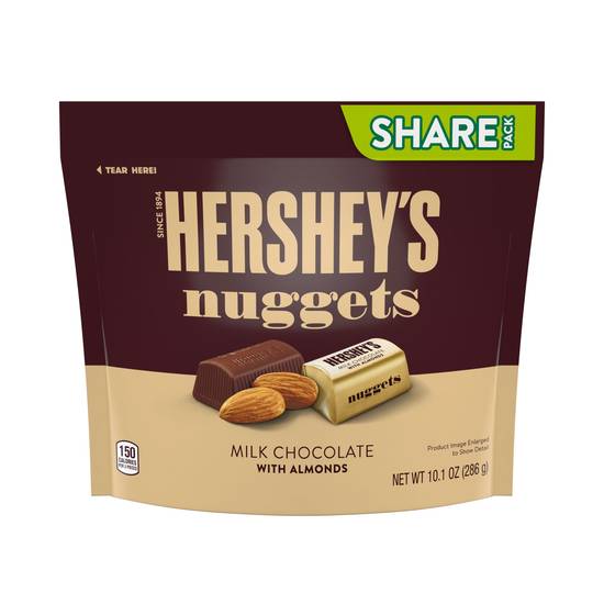 Order Hershey's Nuggets Milk Chocolate with Almonds food online from Cvs store, MONTEZUMA on bringmethat.com
