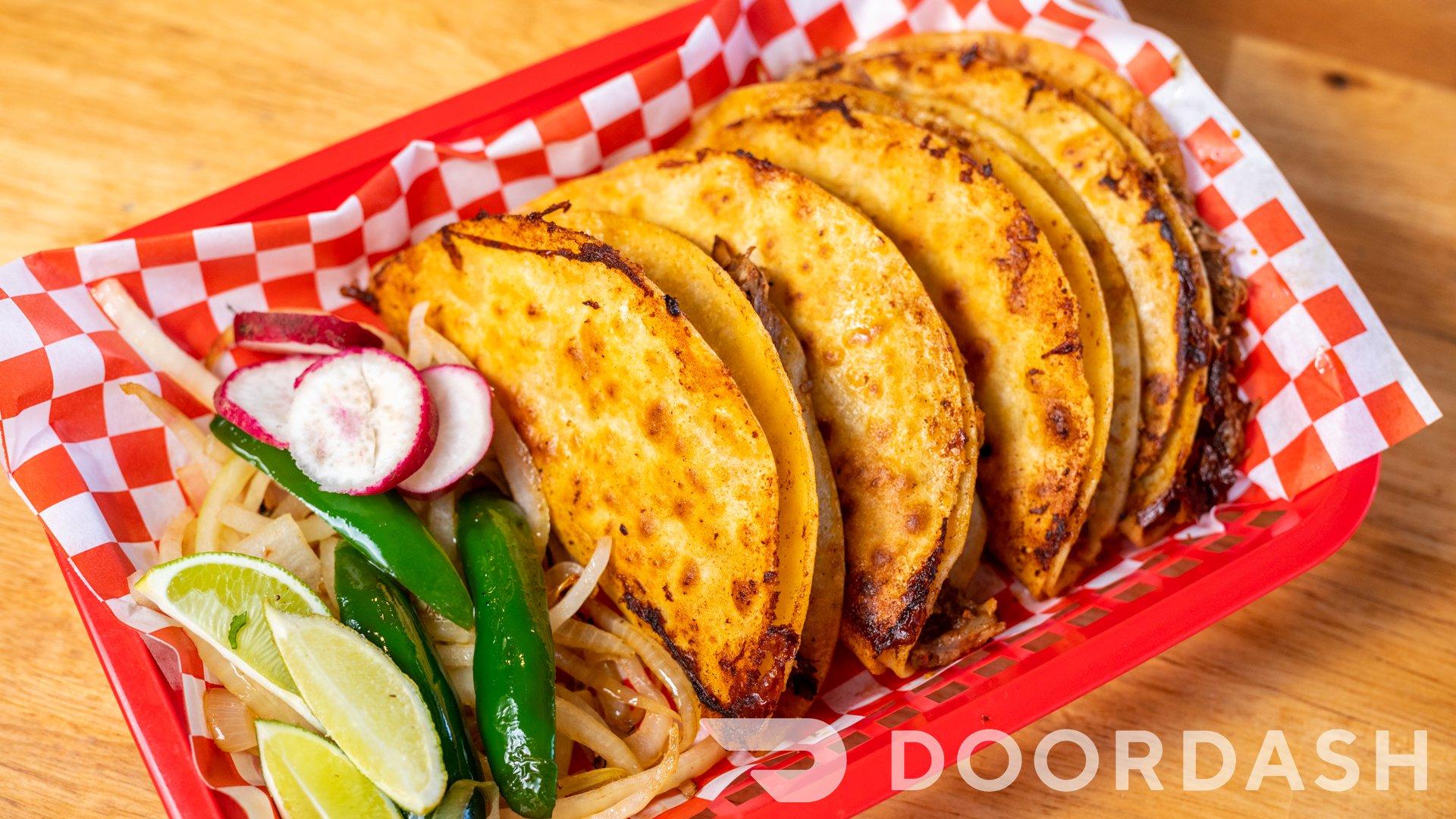 Order Tacos Dorado food online from Taqueria Reynoso store, Oakland on bringmethat.com