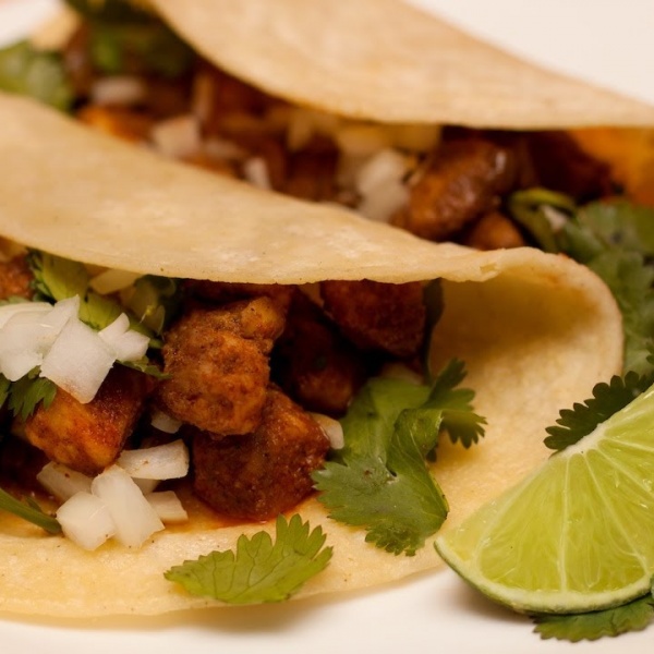 Order Grilled Chicken TJ Style Taco food online from Liticker's Mexican Grill store, San Diego on bringmethat.com