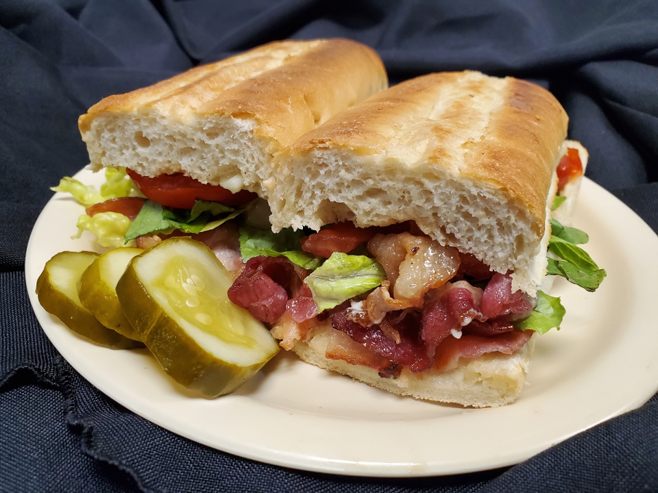 Order BLT Sub food online from Pizza Shop store, Yorktown on bringmethat.com