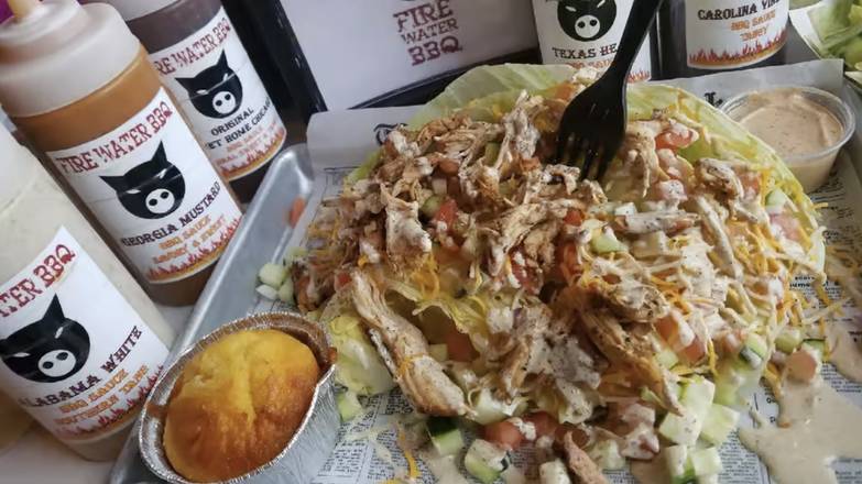 Order Smoked House Salad food online from Firewater BBQ store, Lombard on bringmethat.com