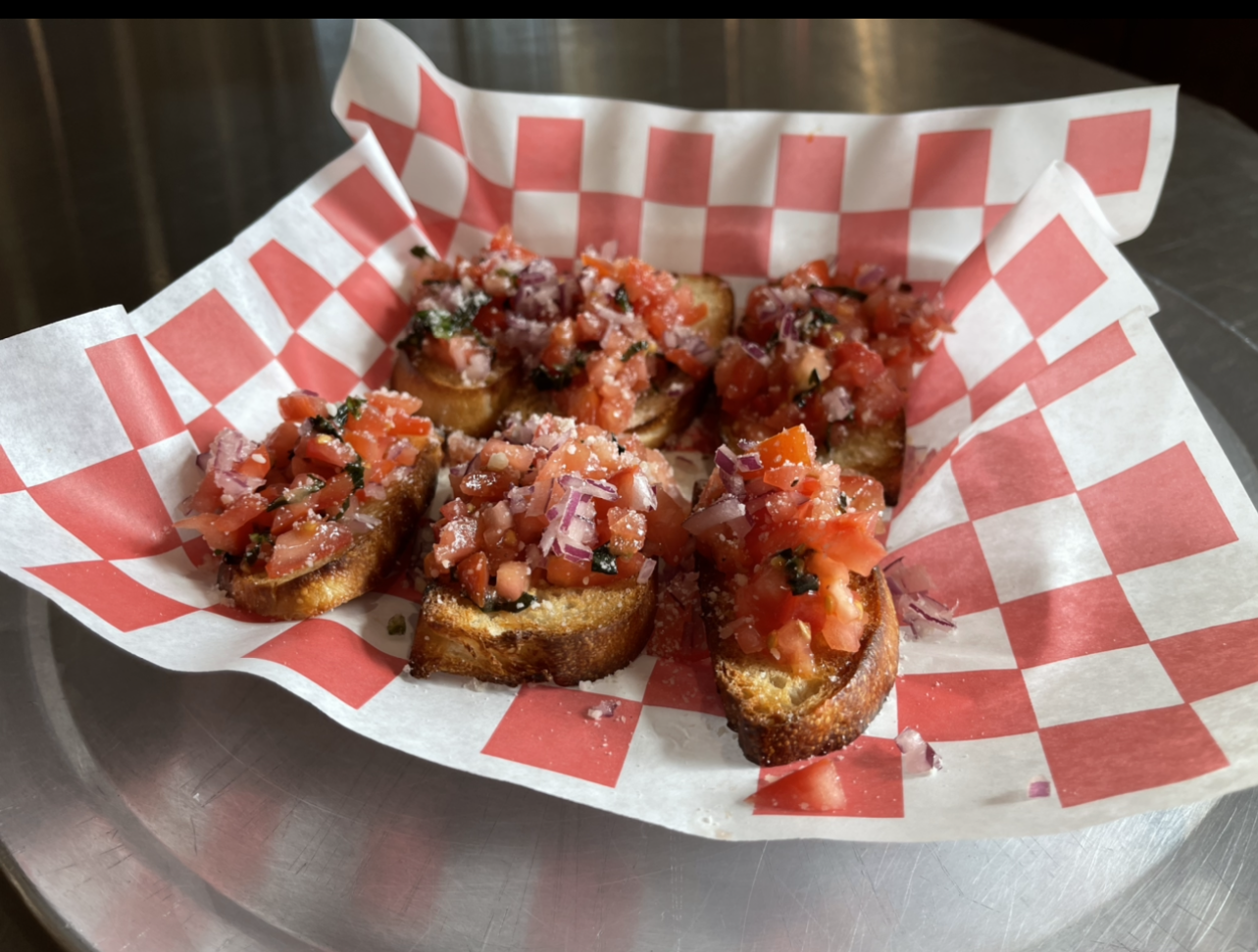Order Bruschetta food online from Johnny's Pizza store, Cary on bringmethat.com