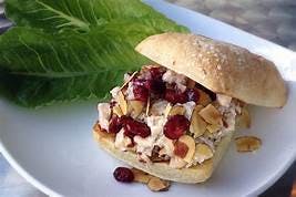 Order (7) Cranberry Almond Chicken Salad food online from Citra store, Chestnuthill on bringmethat.com