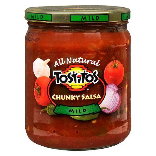 Order Tostitos All Natural Chunky Salsa - 15.5 Ounces food online from Walgreens store, Lebanon on bringmethat.com