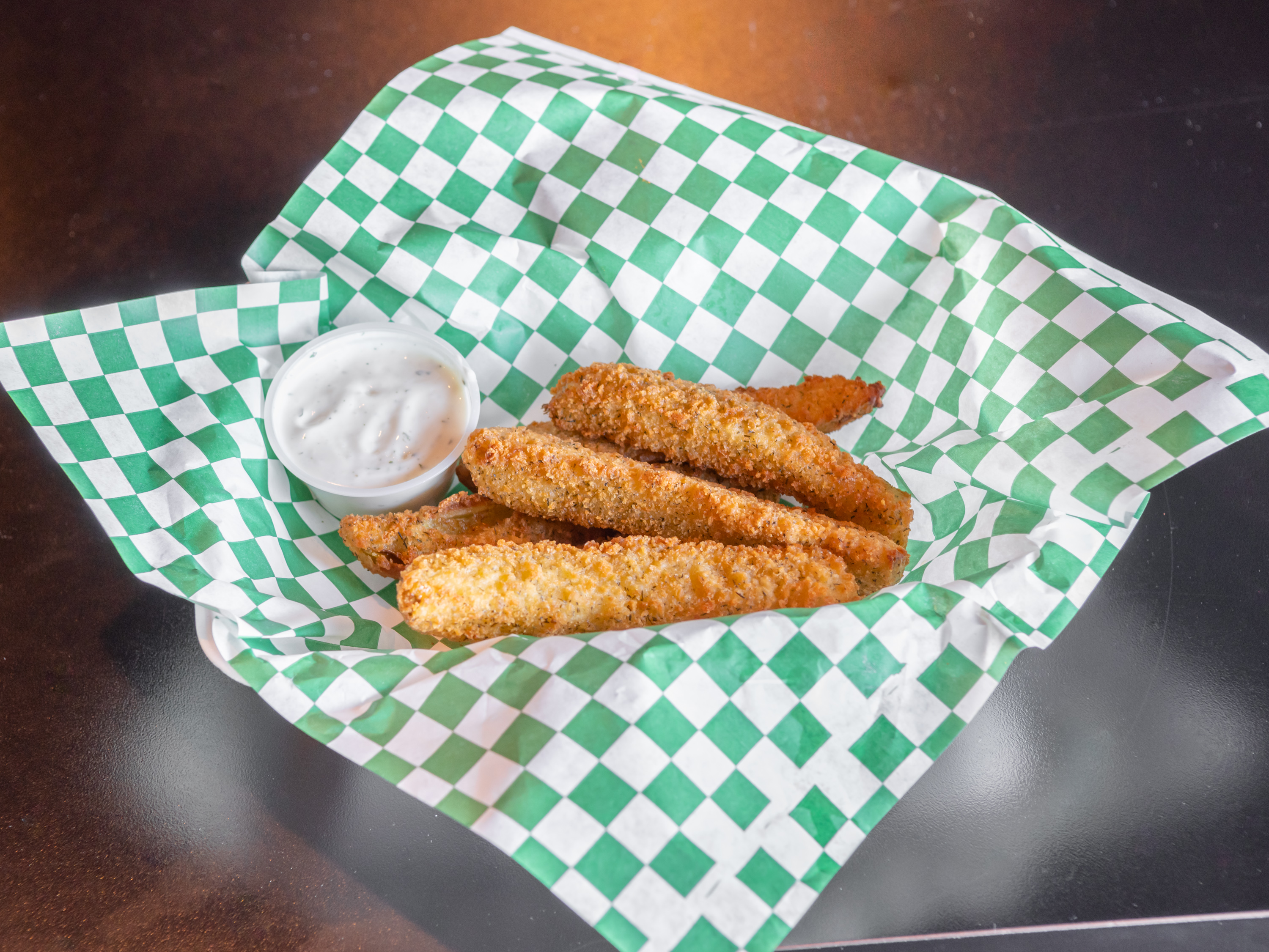 Order Fried Pickles food online from Geno's Giant Slice store, Gilbert on bringmethat.com