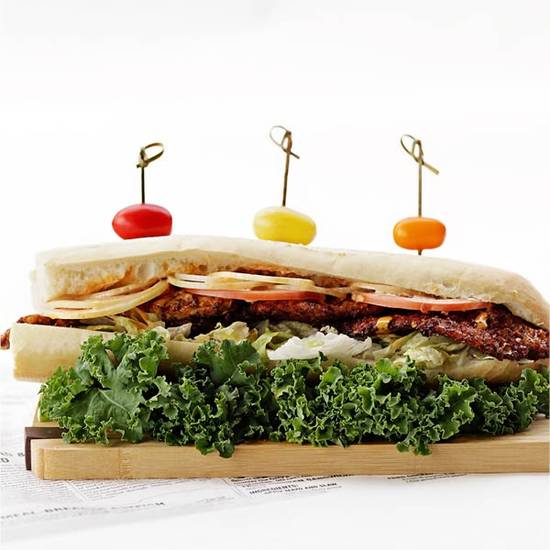 Order Spicy Zinger Chicken Sandwich food online from Kosher Castle store, Monsey on bringmethat.com