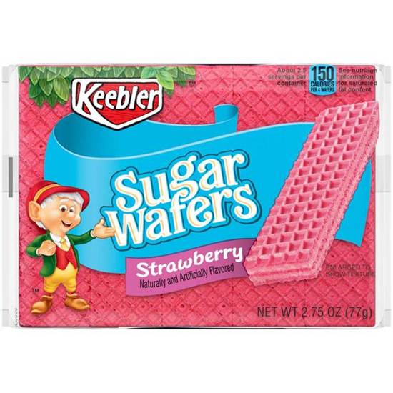 Order Keebler Strawberry Sugar Wafers -12 Pack food online from Pepack Sunoco store, Peapack on bringmethat.com