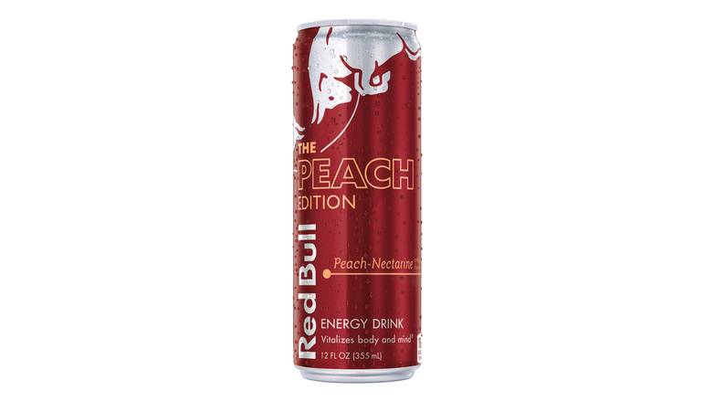 Order Red Bull The Peach Edition, Peach - Nectarine food online from Shell Rock Spring store, Bel Air on bringmethat.com