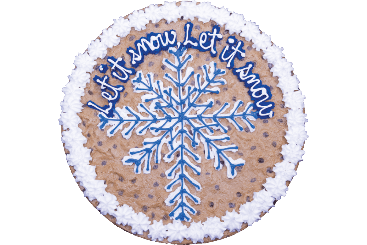 Order #228: Winter Snowflake food online from Nestle Toll House Cafe store, Cedar Park on bringmethat.com