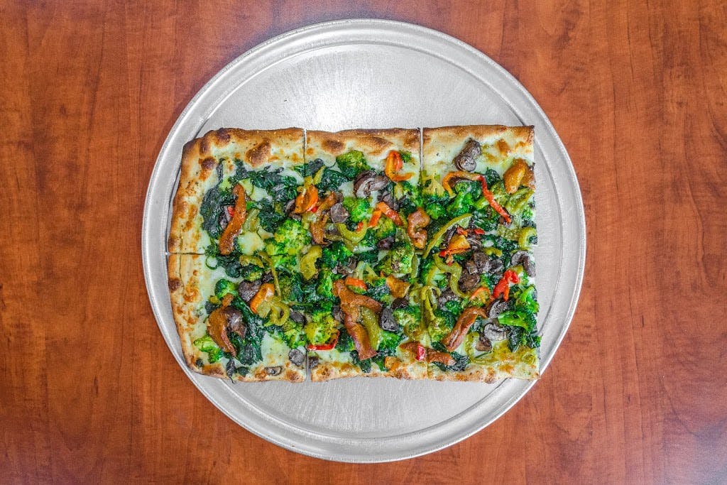 Order Vegetarian Pizza - Personal food online from Pizza D'amore store, Rockaway Park on bringmethat.com