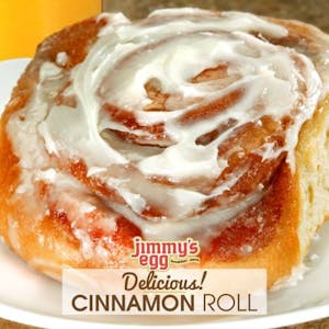 Order Iced Cinnamon Roll (840 cal) food online from Jimmy Egg store, Pittsburg on bringmethat.com