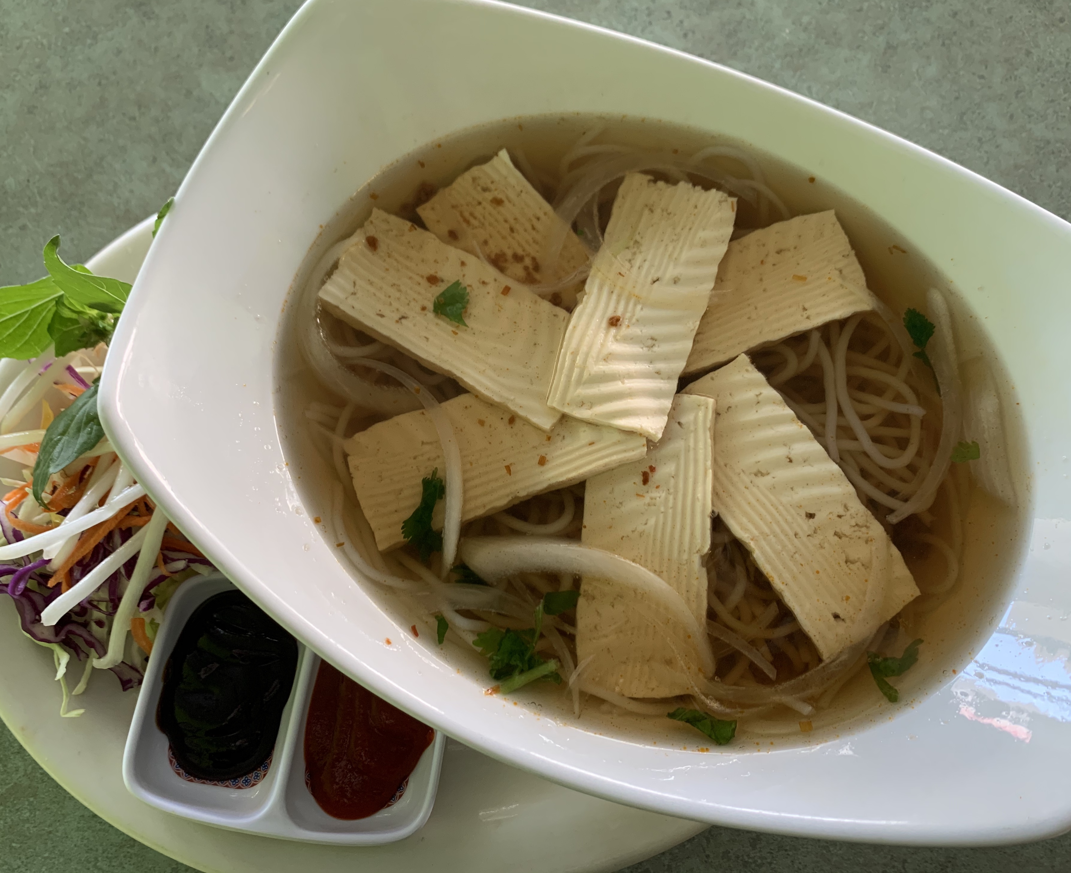 Order 11. Spicy Lemongrass Noodle Soup food online from Fresh mint store, Scottsdale on bringmethat.com