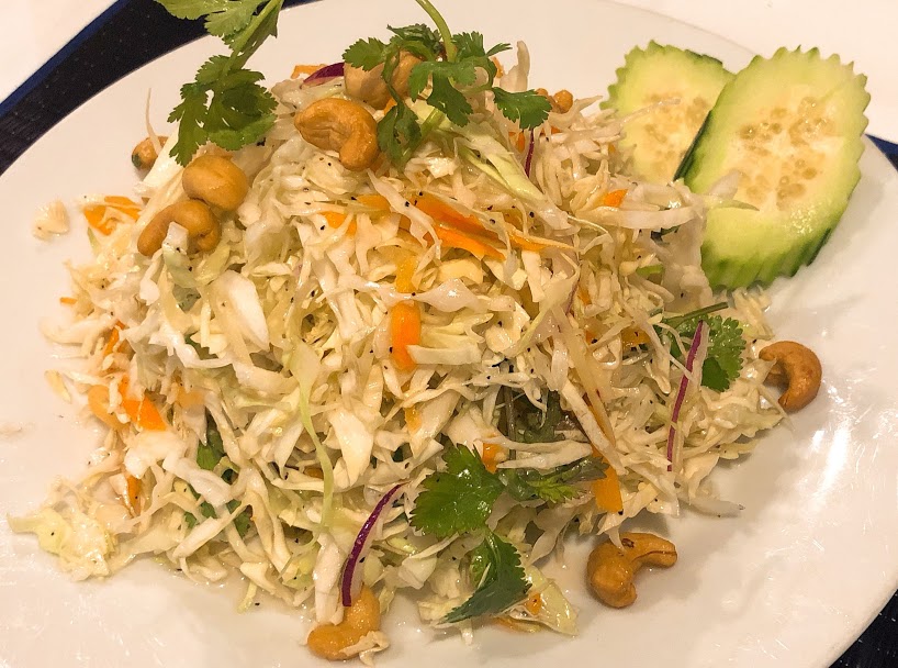 Order Ginger Salad food online from Amarin Thai Cuisine store, Lafayette on bringmethat.com