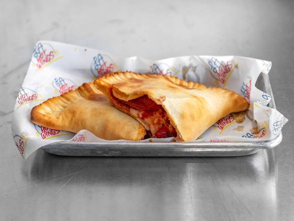Order 1-Topping Calzone food online from La Hot Wings store, Los Angeles on bringmethat.com