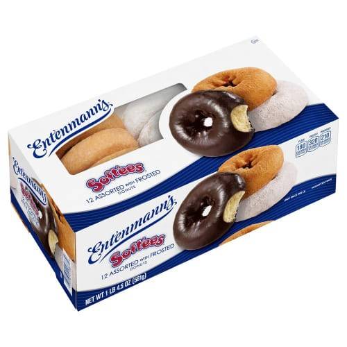 Order Entenmann's · Soft'Ees Assorted with Frosted Donuts (12 ct) food online from Safeway store, Rehoboth Beach on bringmethat.com