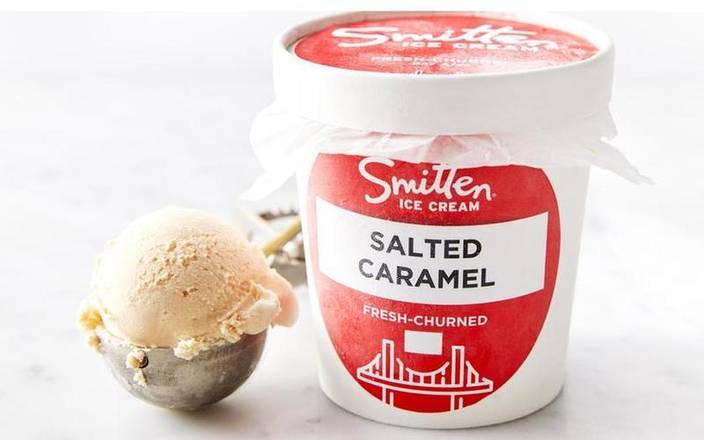 Order Salted Caramel Ice Cream food online from Smitten Ice Cream store, Sacramento on bringmethat.com