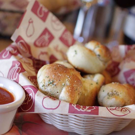 Order Garlic Knots food online from Mama Theresa's Pizzeria & Restaurant store, East Meadow on bringmethat.com