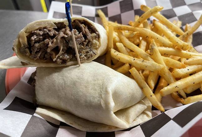 Order Philly Wrap food online from Garage Bar Willoughby store, Willoughby on bringmethat.com