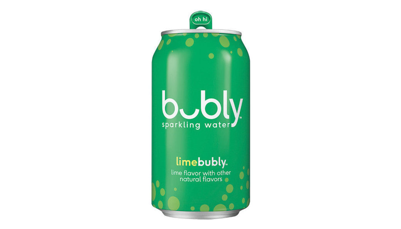 Order Bubly Sparkling Water Lime 16oz food online from Circus Liquor store, Los Angeles on bringmethat.com