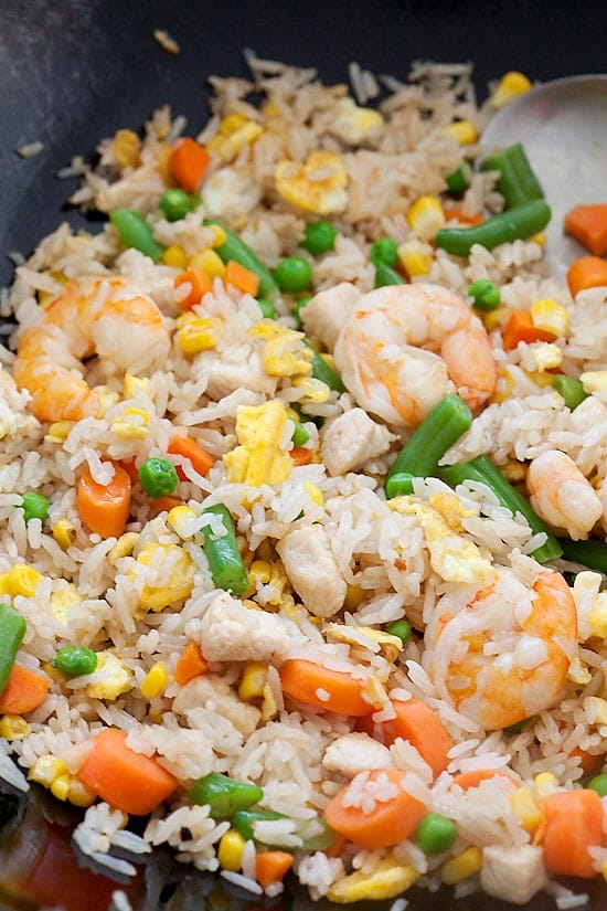 Order Young Chow Fried Rice food online from Chopstix store, Brooklyn on bringmethat.com
