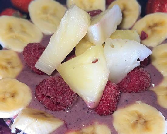 Order 16oz - Acai Pineapple Raspberry Bowl food online from Hector's Kitchen and Smoothie Bar store, Mineola on bringmethat.com