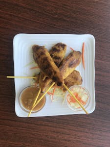 Order Chicken Satay food online from Thai Star Cuisine store, West Valley on bringmethat.com