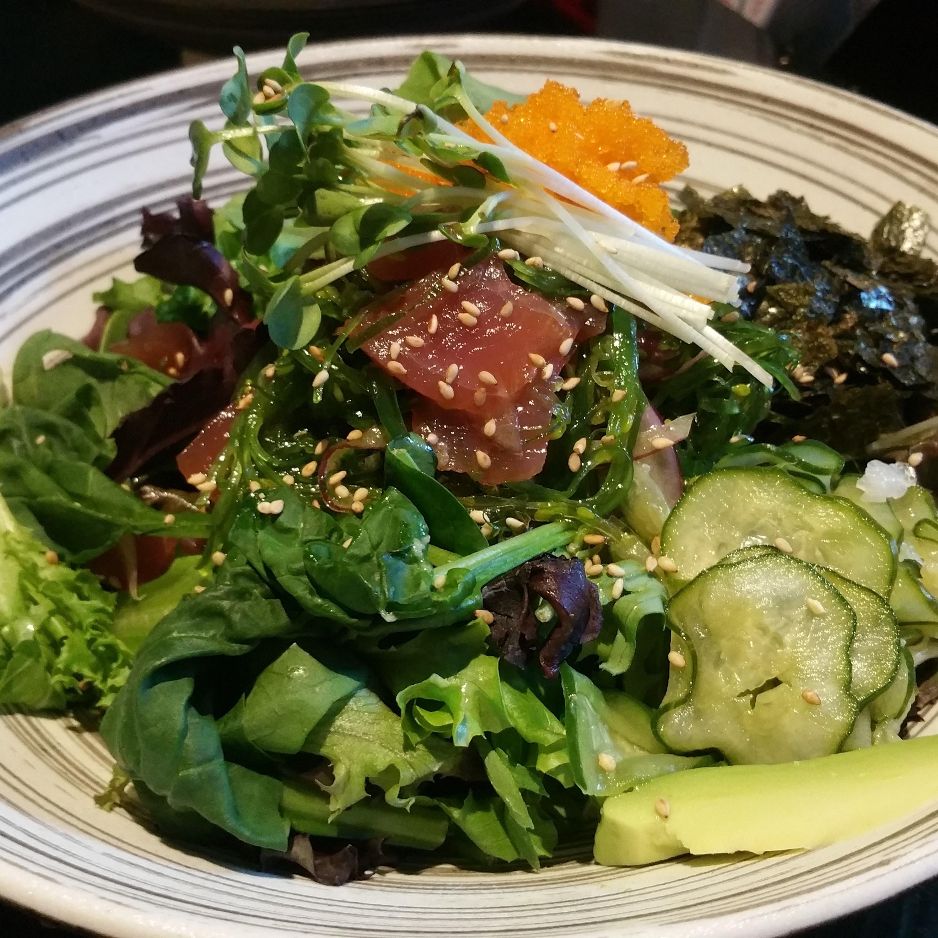 Order Hawaiian Ahi Poke Bowl food online from Tokyo Sushi store, Santa Clarita on bringmethat.com