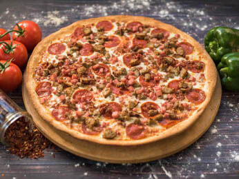 Order Meat Lover's Pizza food online from Pat Pizza & Pasta store, Holmes on bringmethat.com